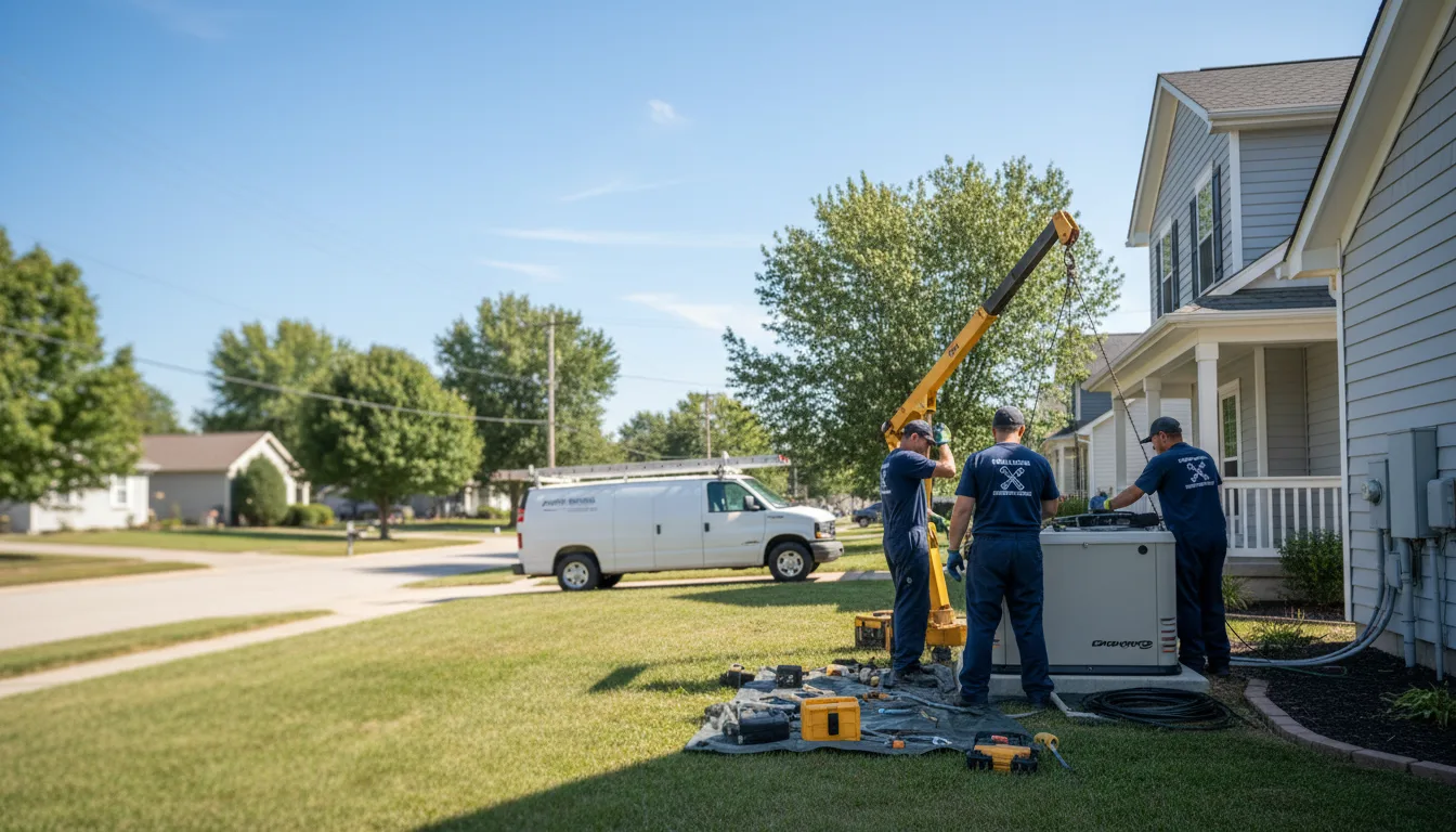 Generator Installation in Thompsons, TX near me